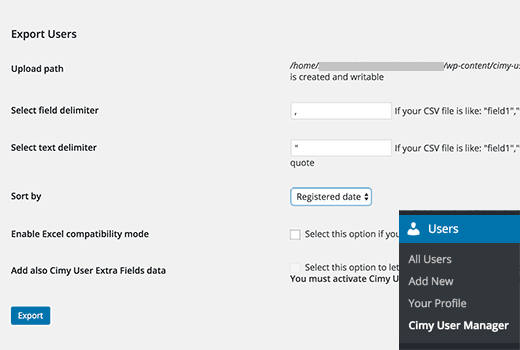 Wordpress is one of many online tools that allow you to create your own blog, website o. How To Import And Export Users Data From Wordpress To Csv Best Of 2021