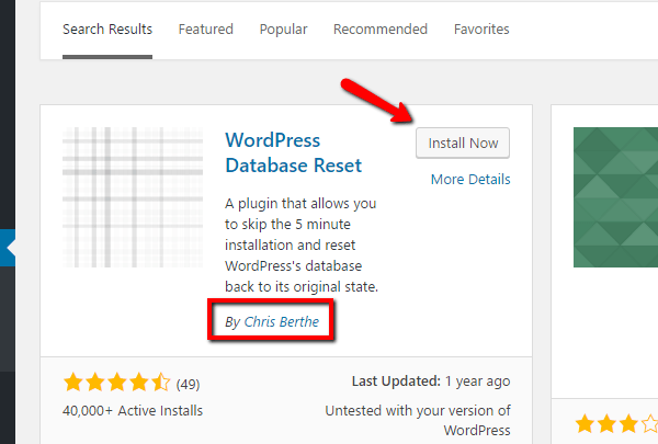 My problem with the plugin is that some data can be . How To Quickly Reset Wordpress Back To Its Default State Wpkube