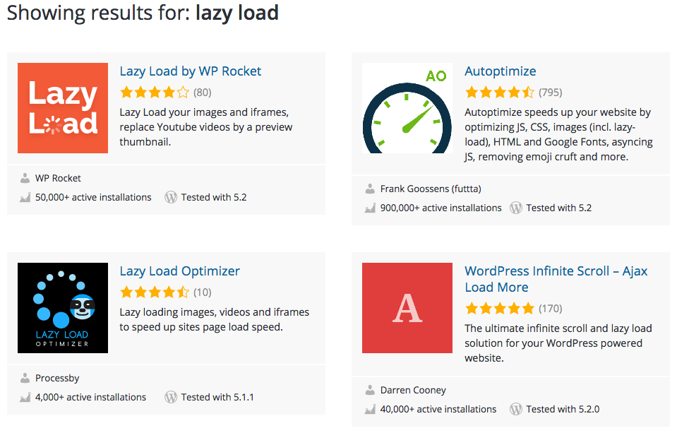 A3 lazy load · 3. Nuttige WordPress websitesnelheid plugins - WPLounge