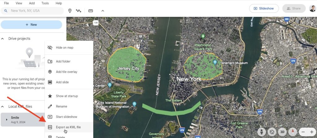Import Kml To Bing Maps How To Display KML KMZ Files Using Bing Export Kml File Google Earth 1024x446 