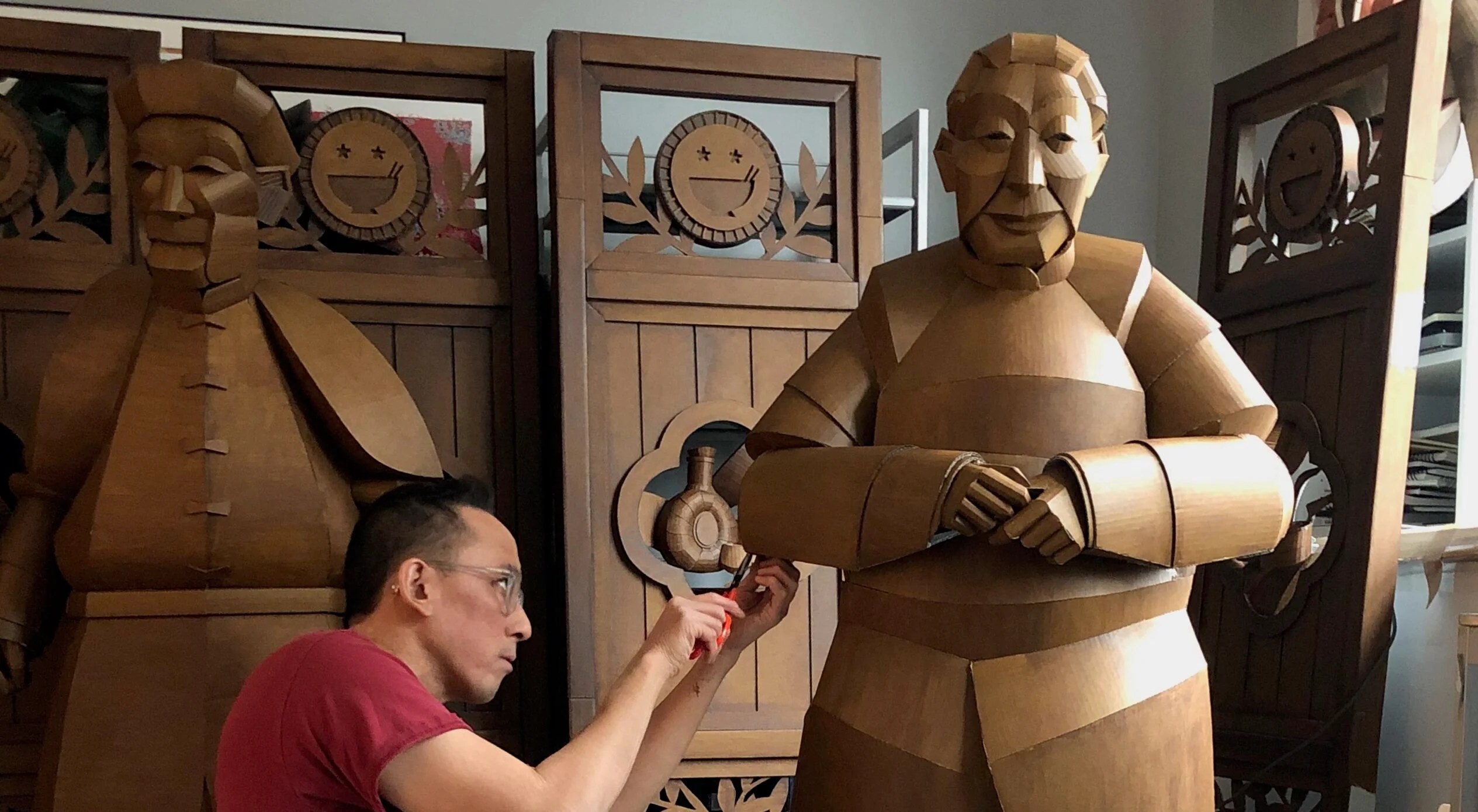Unraveling Family History: Wisconsin Artist's Cardboard Sculptures (2026)