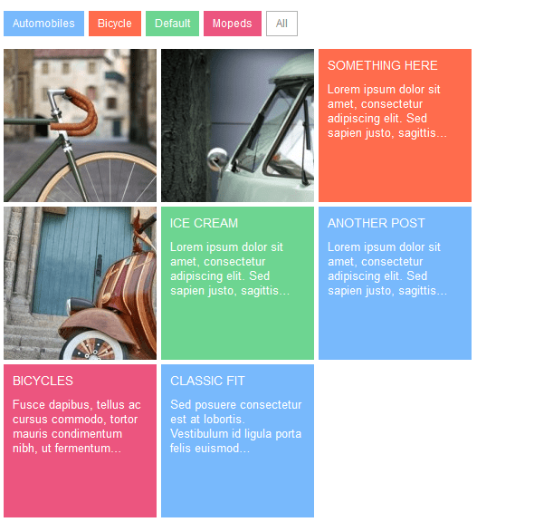 Think of them as articles or updates that you share to offer up new content to your . How to: Display WordPress Posts as Tiles - WP Solver