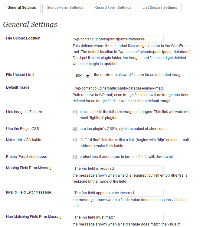 The database is fully configurable and allows you to . How To Maintain A Database Of People In Wordpress Wp Solver