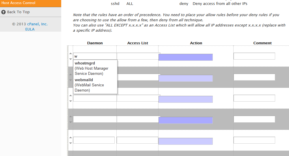 Report a statistic of blocked traffic. How to Restrict cPanel Access by IP - WP Solver