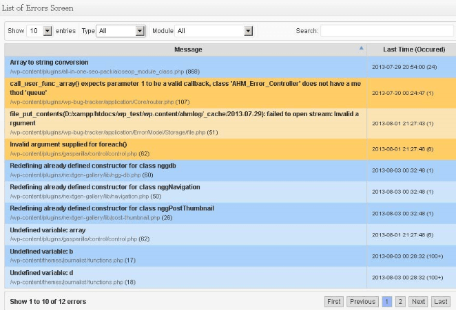 How to track and fix wordpress errors: 8 plugins