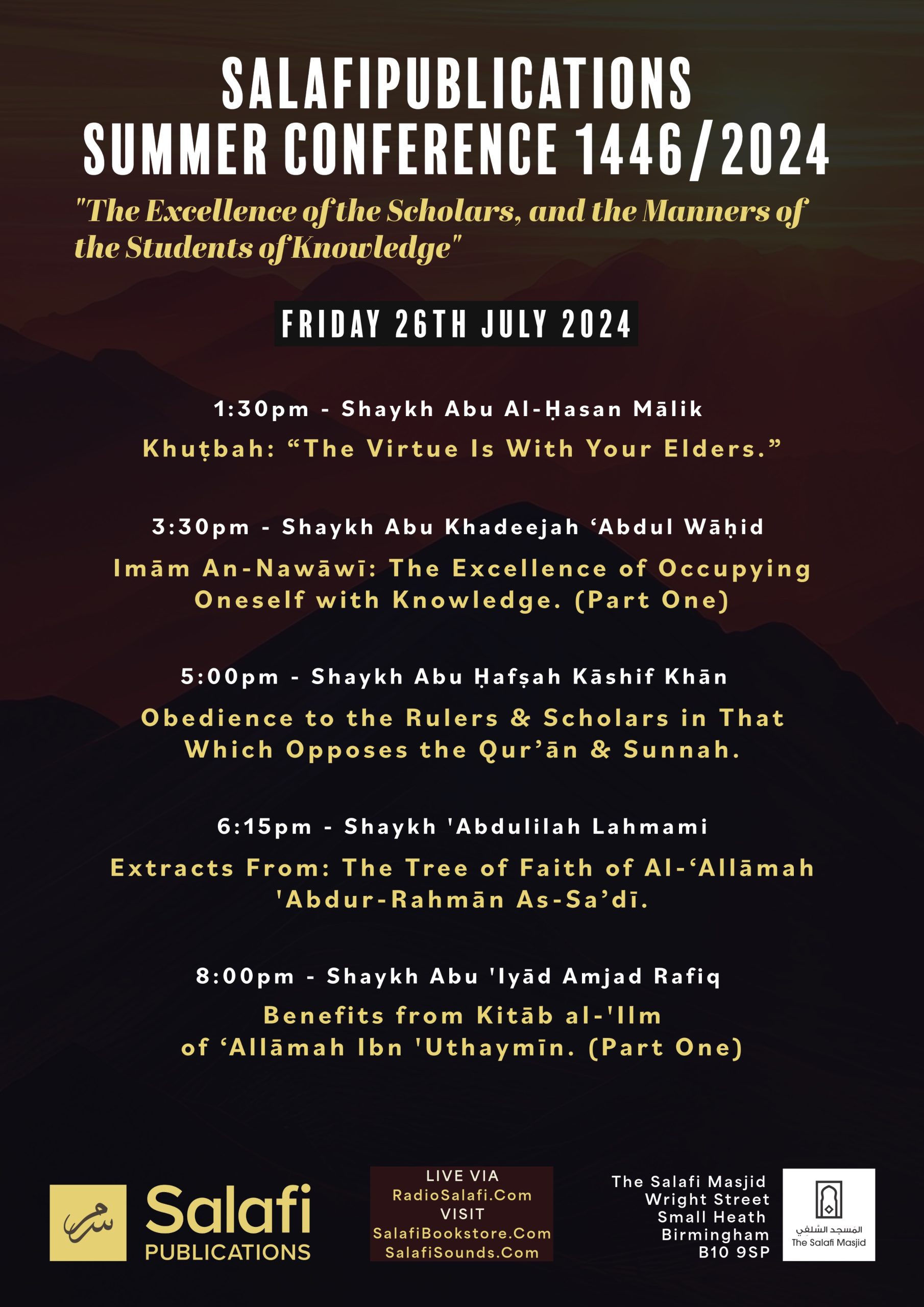 Day 1 2024 Conference