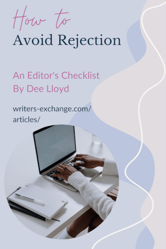 Blog Post Avoid Rejection... An Editor's Checklist 500