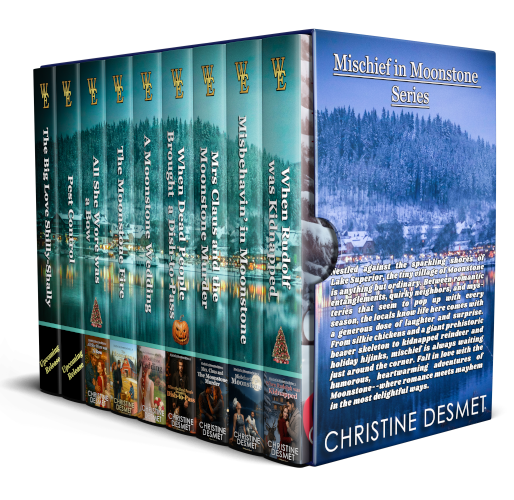 Mischief in Moonstone Series boxed set with 7 books 500high