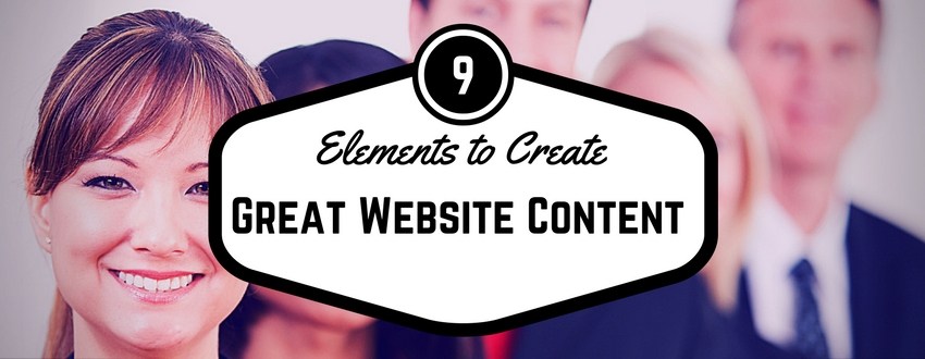 website content writing samples