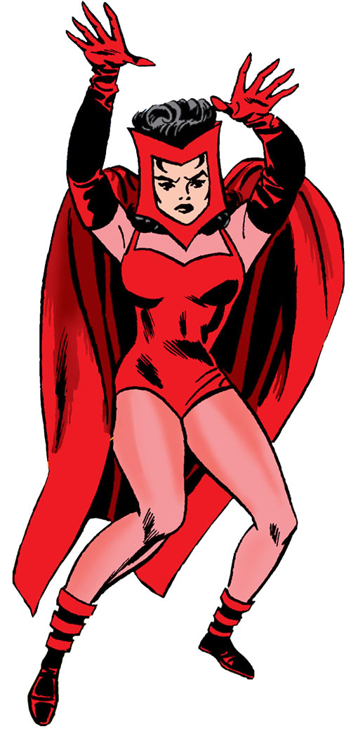 pic Scarlet Witch Original Costume Comics writeups org