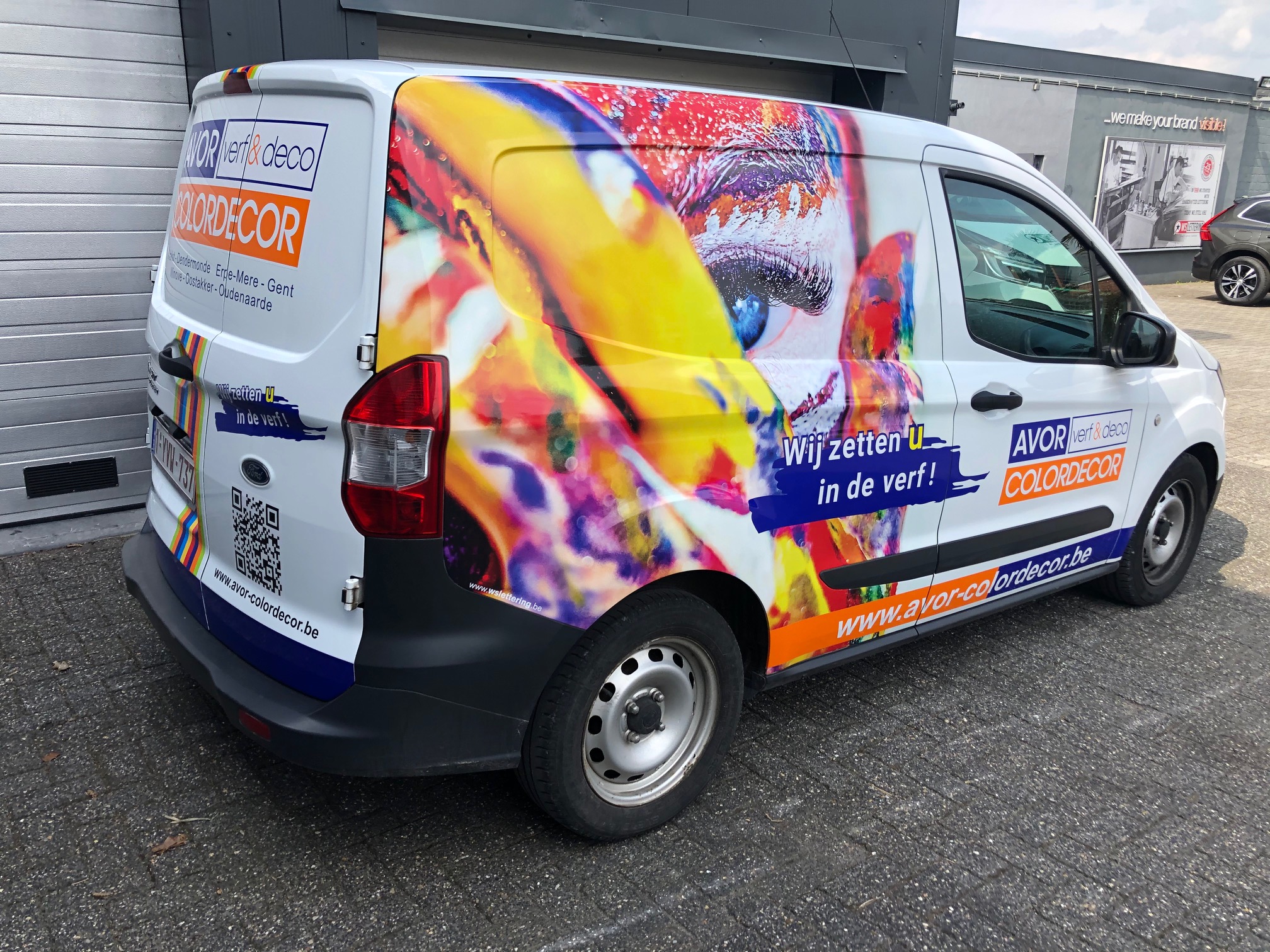 Belettering Autoreclame - digitaal drukwerk & Belettering auto & bestelwagen - NVDeBruyn.be thumbnail