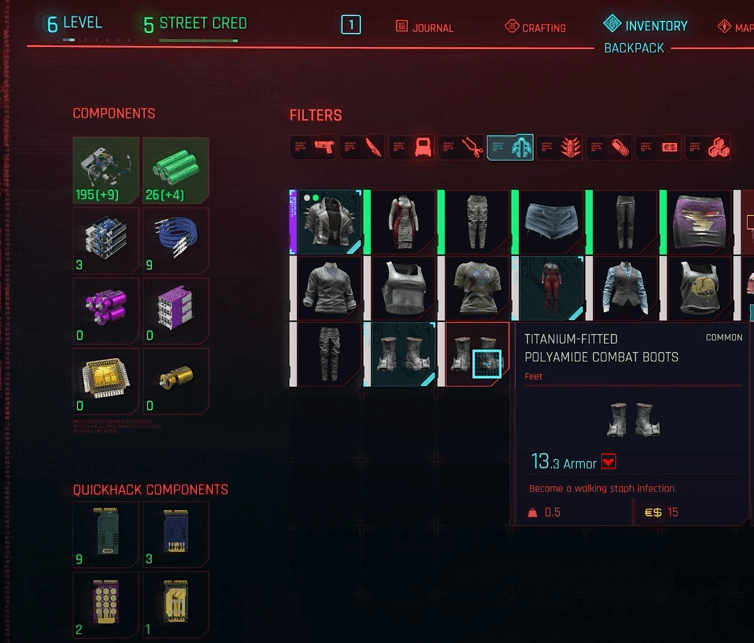 Cyberpunk 2077 Gear And Weapon Rarities Guide Pro Game Guides Check out this Upgrade Guide in Cyberpunk 2077. Cyberpunk 2077 Gear And Weapon Rarities Guide Pro Game Guides When logged in you can choose up to 12 games that will be displayed as favourites in this menu.