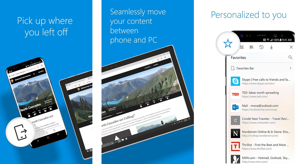 Lire la suite à propos de l’article Microsoft commence à tester son navigateur Edge sur Android et iOS d’Apple…
