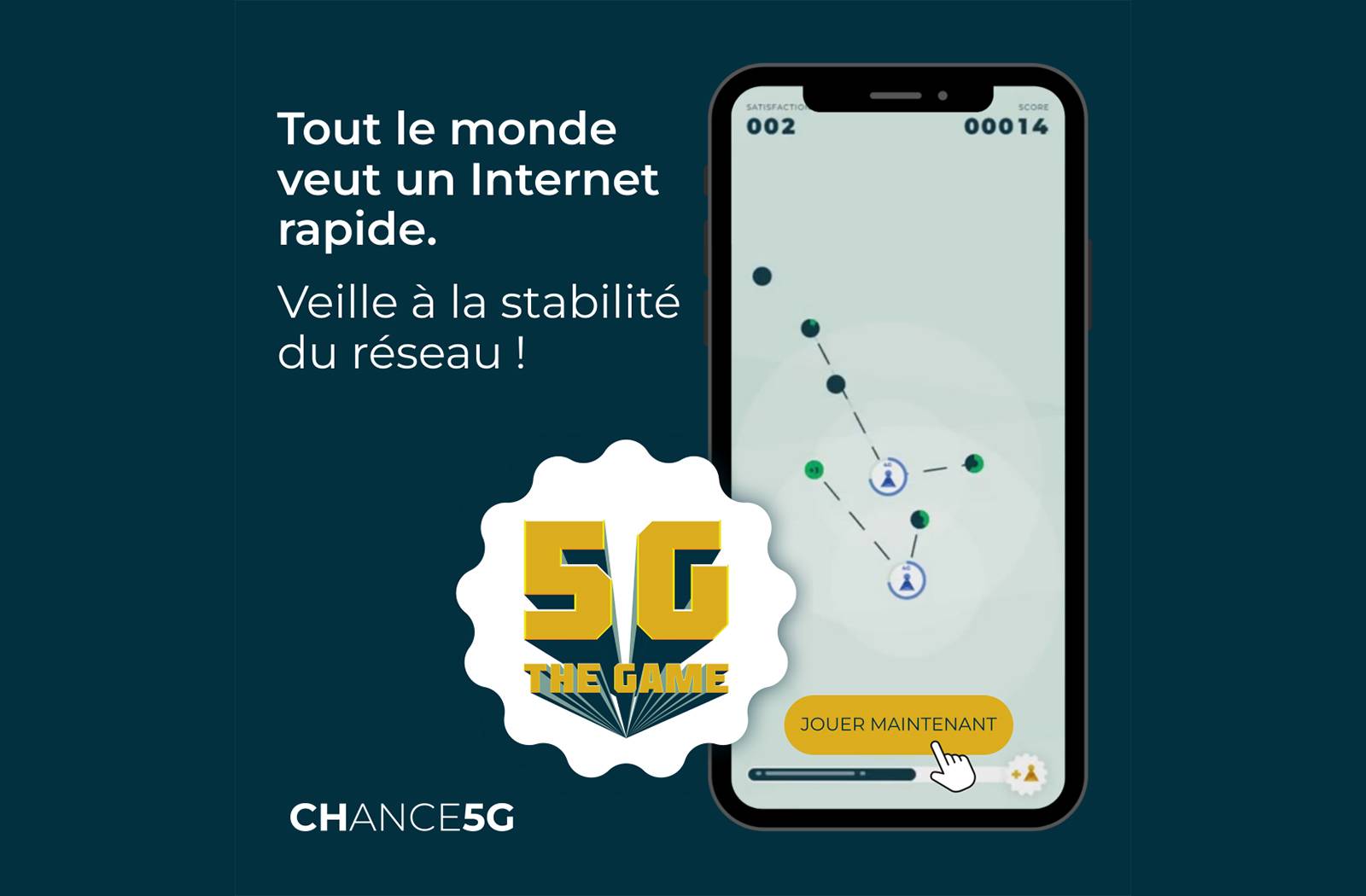 Lire la suite à propos de l’article Un nouveau jeu pour faire la promotion de la 5G