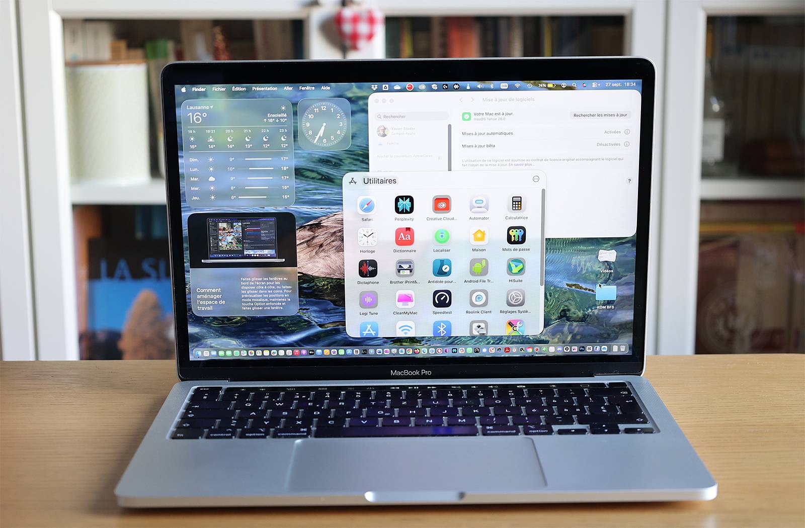 Lire la suite à propos de l’article High-tech: à la découverte de macOS 26 Tahoe sur un MacBook Pro 2020