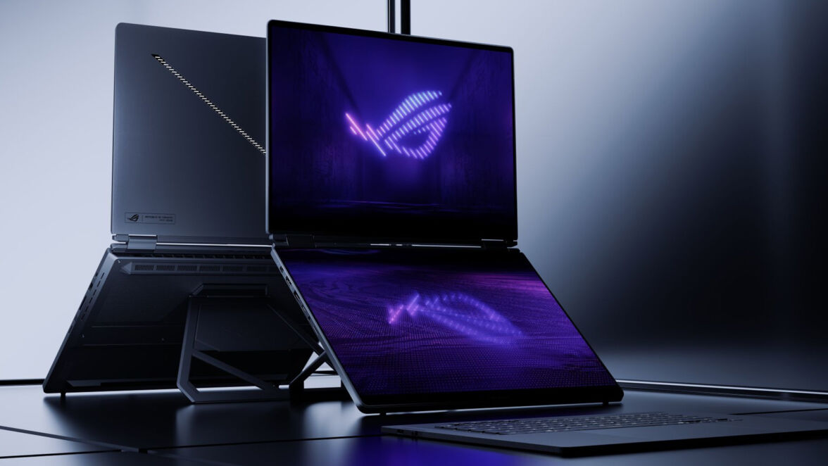 CES 2026 ASUS D Voile Ses Nouveaux PC Gaming ROG Avec RTX 5090 Et 2026 ROG Zephyrus Duo 1176x662 