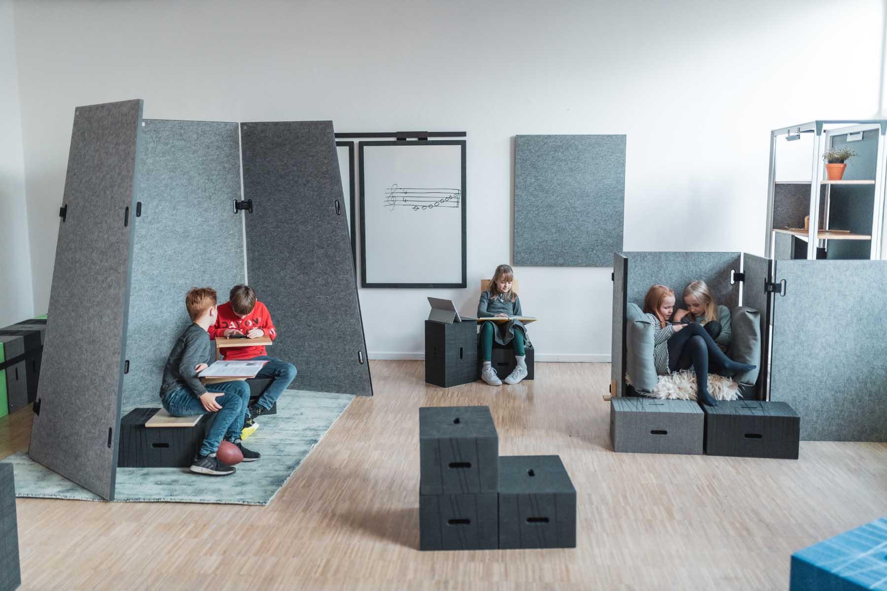 Multfunktionales Schulmöbel für Kinder