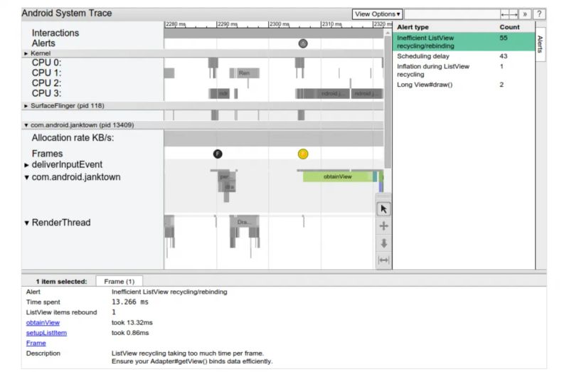 Performance Android Systrace Descheduled Frame Stack Overflow - Best Sunset Arts in Retina
