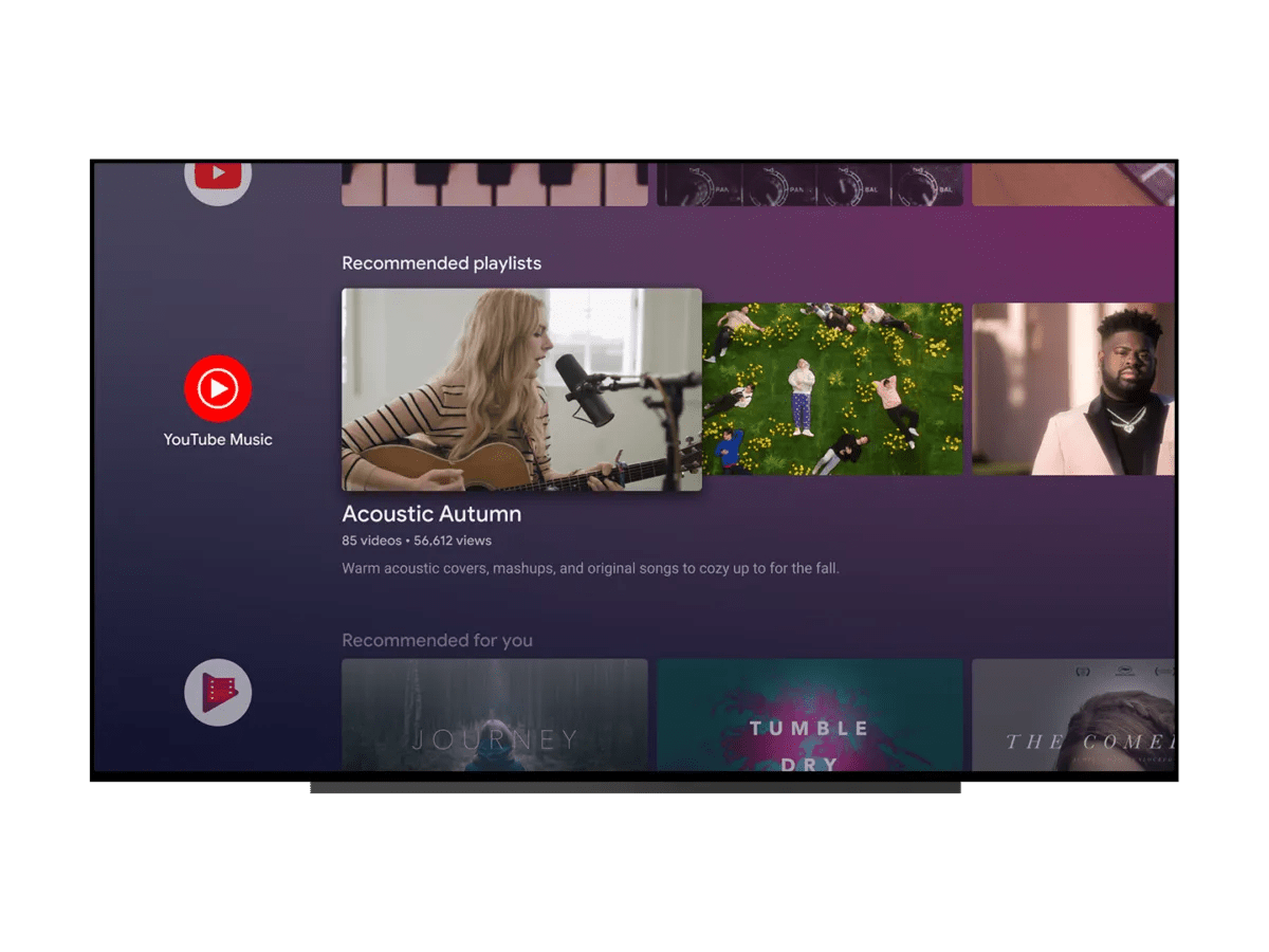 Youtube Music For Android Tv Adds Uploaded Music Support And More