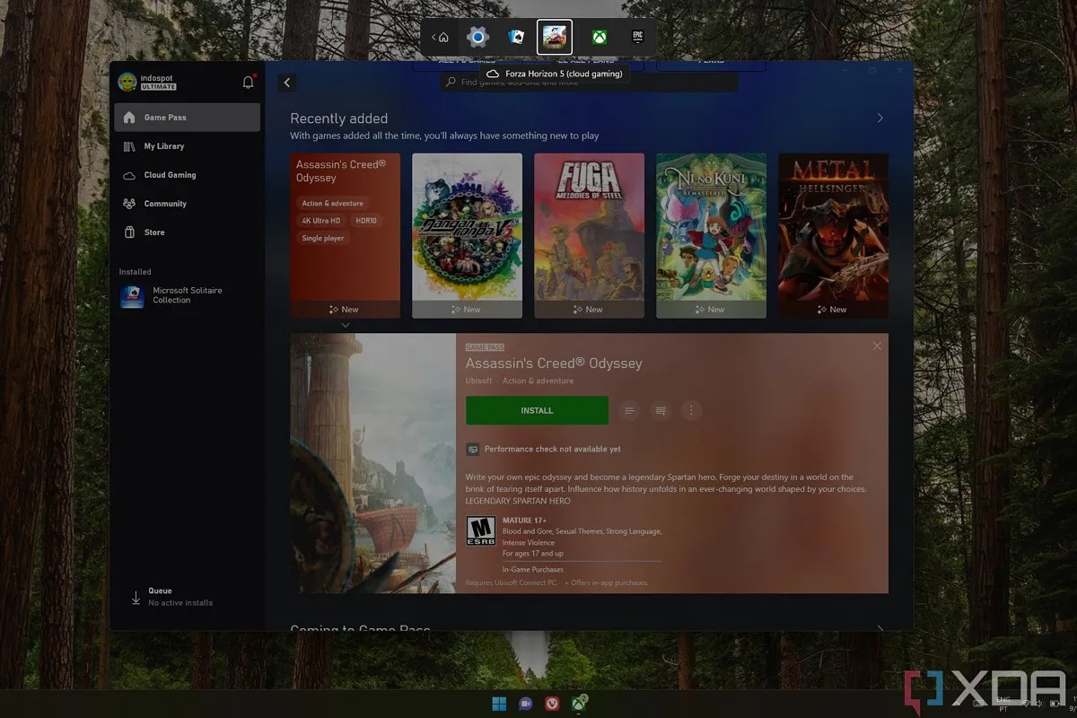 Here Are The New Gaming Features In The Windows 11 2022 Update Windows 11 Controller Bar 
