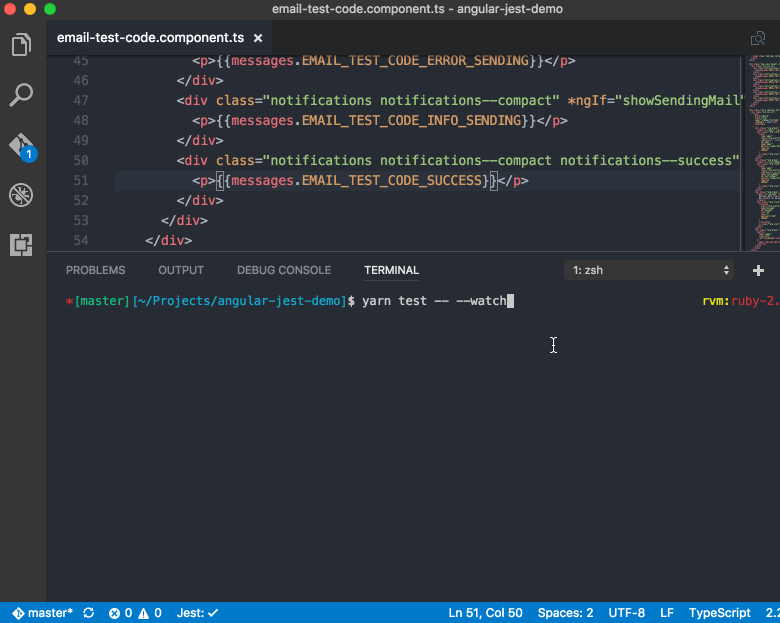 Testing Angular Faster with Jest - Xfive (3) Testing Angular Faster with Jest - Xfive (3)