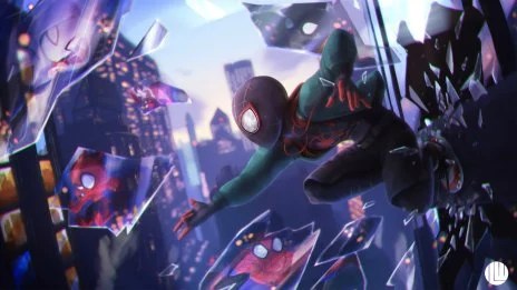 Miles Morales De Spiderman Un Nuevo Universo Fanart Fondo De Pantalla 4k Ultra Hd Id 4499