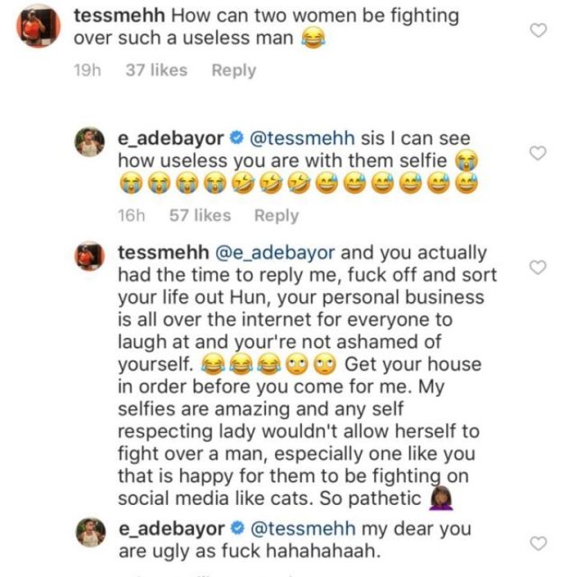 Emmanuel Adebayor’s response to Nigerian Lady who called him ‘useless’