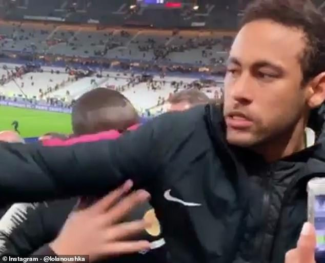 Neymar faces trouble again for PUNCHING fan after PSG lost Coupe de France final in a penalty shootout to Rennes (Video)