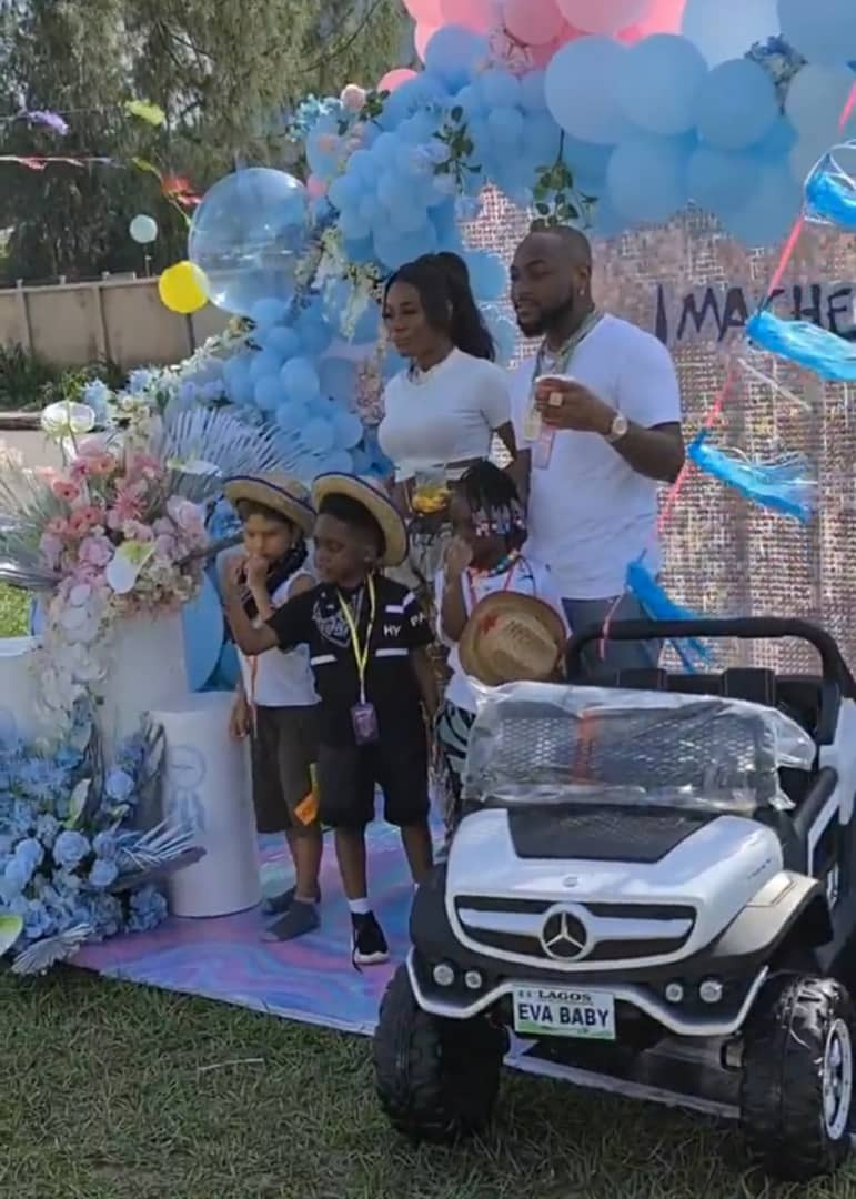 Davido endorses Tiwa Savage son