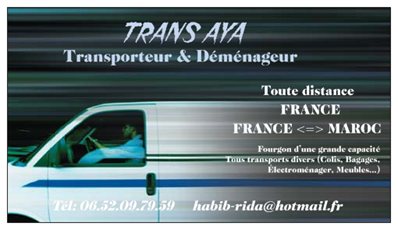Transporteur Demenageur France Maroc Chalon Sur Saone