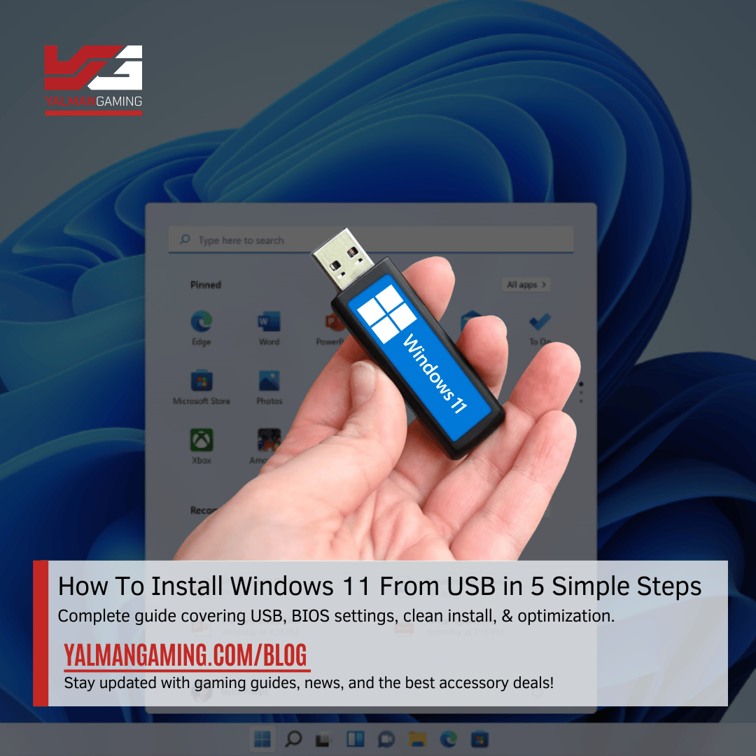 How To Install Windows 11 From USB