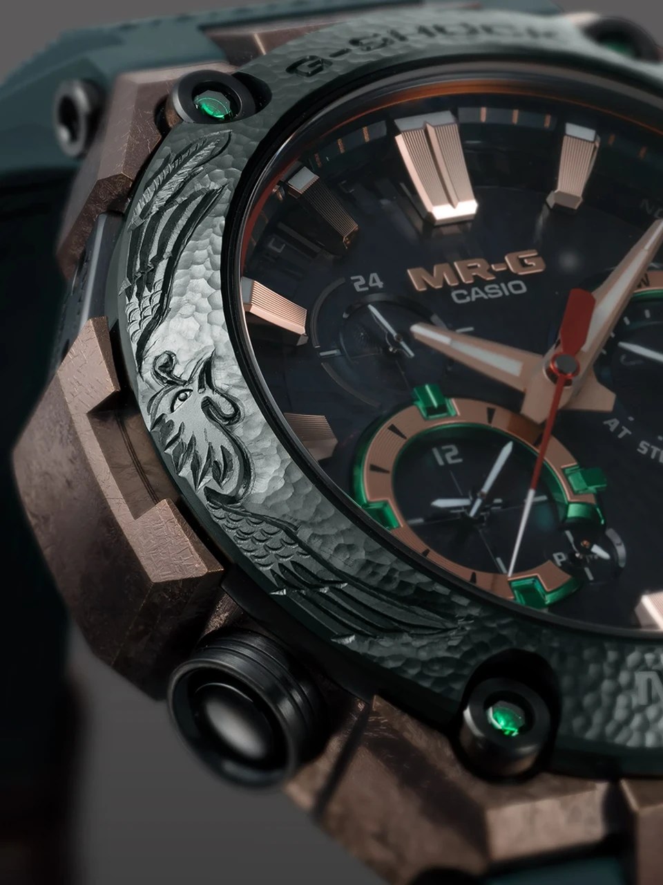 MRG-B2000KT-3Aの文字盤とインデックスの高級感のあるデザイン