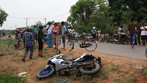 கிளிநொச்சியில் கோர விபத்து : ஒருவர் பலி!!