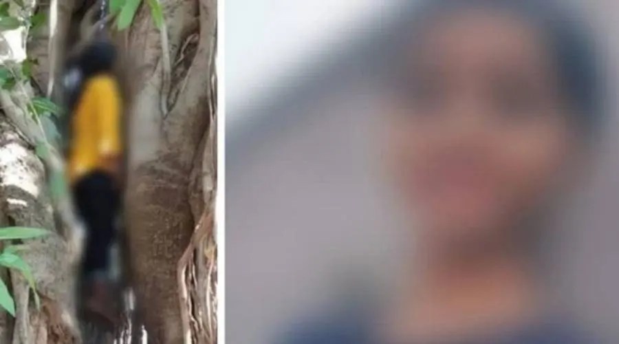 மரத்திற்கு இடையே தூக்கில் தொங்கவிடப்பட்ட 19 வயது இளம்பெண்.. வெளியான அதிர்ச்சி சம்பவம்..!