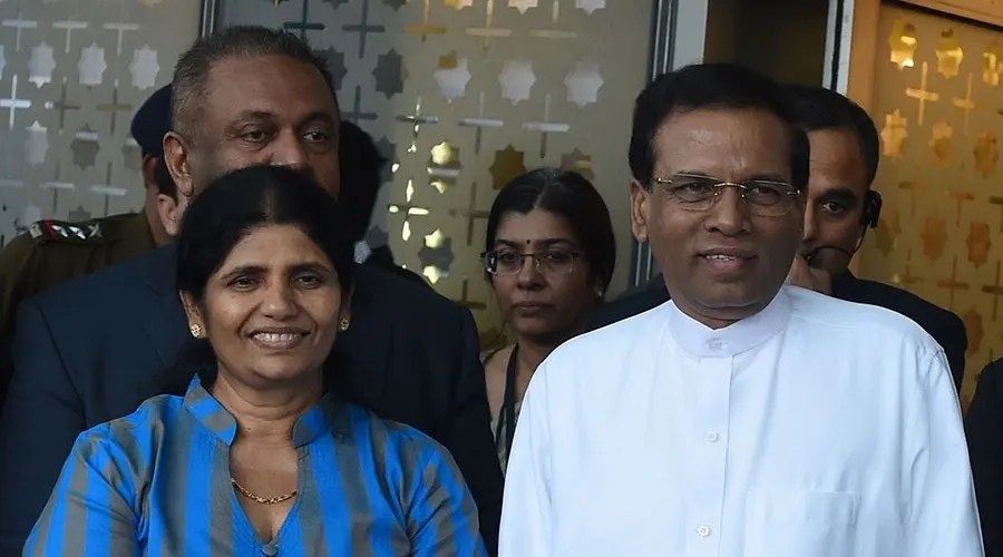 மைத்திரியின் 2ம் மனைவி ஜப்பானில்? புதுப் புரளி