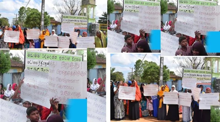 கொரோனாவால் தமிழர் பகுதியில் பேராபத்து! மக்கள் போராட்டம் வெடித்தது