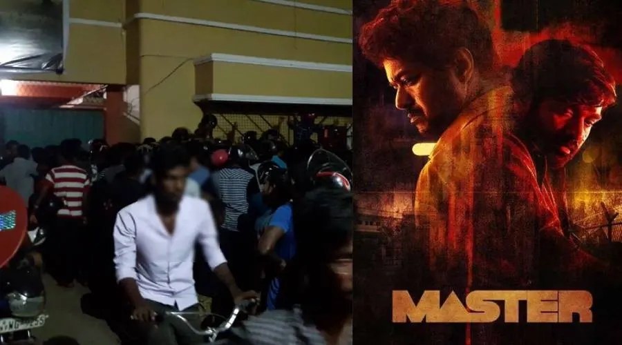 யாழ். நகரில் விஜய் – விஜய் சேதுபதியின் படத்திற்காக நள்ளிரவில் குவிந்த இளைஞர்கள் பட்டாளம்