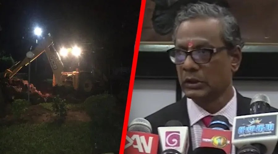 யாழ். பல்கலைக்கழக நினைவுத்தூபி சட்டவிரோதமானது: பல்வேறு அழுத்தத்தால் இடித்தோம்- துணைவேந்தர்