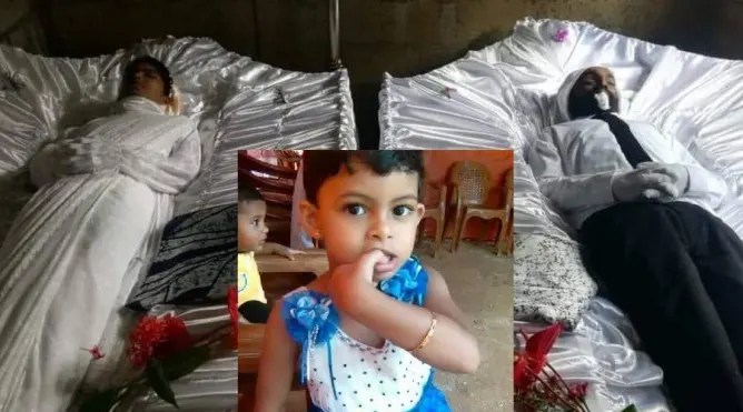 இலங்கையை உலுக்கிய கோர சம்பவம்; பெற்றோரை இழந்து தவிக்கும் குழந்தைகள்