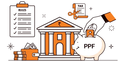 How To Open Online PPF Account: SBI ग्राहकों के लिए PPF अकाउंट ऑनलाइन खोल सकेंगे आप 1 ppf rules vector