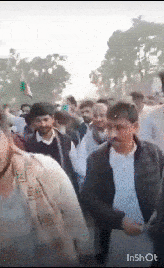 Congress UP Yatra: कांग्रेस की यूपी यात्रा में चले झापड़, Imran Masood का झापड़ मारते वीडियो Viral 1 imran masood