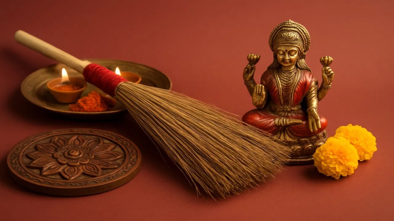 Jhadu: नवरात्रि में झाड़ू बदलते ही खुल जाएगा भाग्य का ताला, मां लक्ष्मी करेंगी धूम-धाम से एंट्री! 1 Jhadu: नवरात्रि में झाड़ू बदलते ही खुल जाएगा भाग्य का ताला, मां लक्ष्मी करेंगी धूम-धाम से एंट्री!
