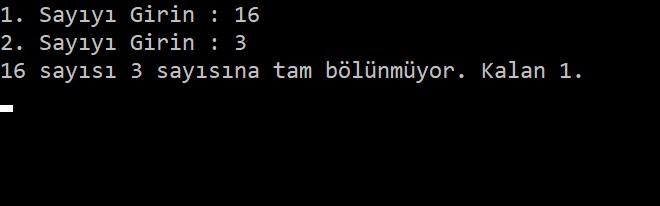 C# If � Else �rnekleri