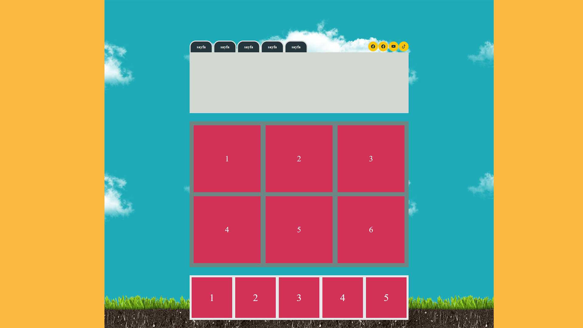 HTML CSS Web Site Tasarım Örnekleri – Web Tasarım & Programlama