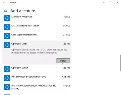 Install The Native Windows 10 Ssh Client Powershell In Few Steps Yb - Premium Minimal Illustration - High Resolution