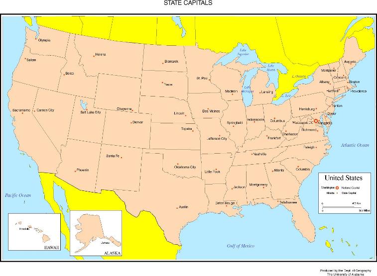 Us Map Without States Labeled Uscapzmc 