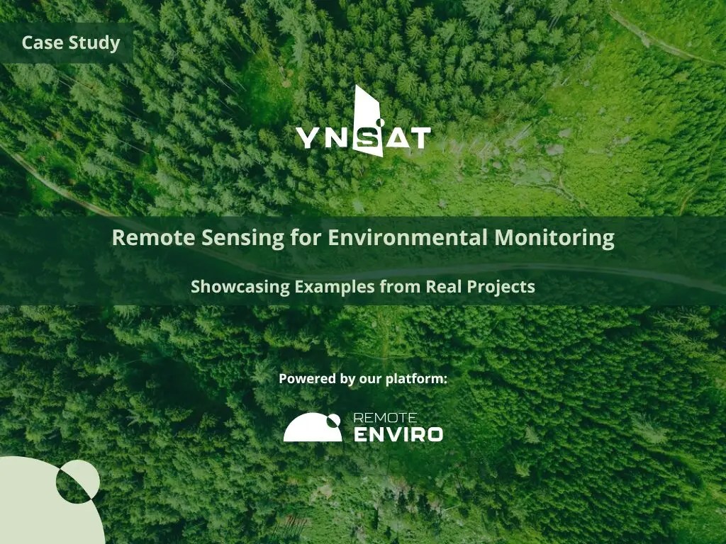 Portada del caso de estudio Inteligencia geoespacial para monitoreo ambiental