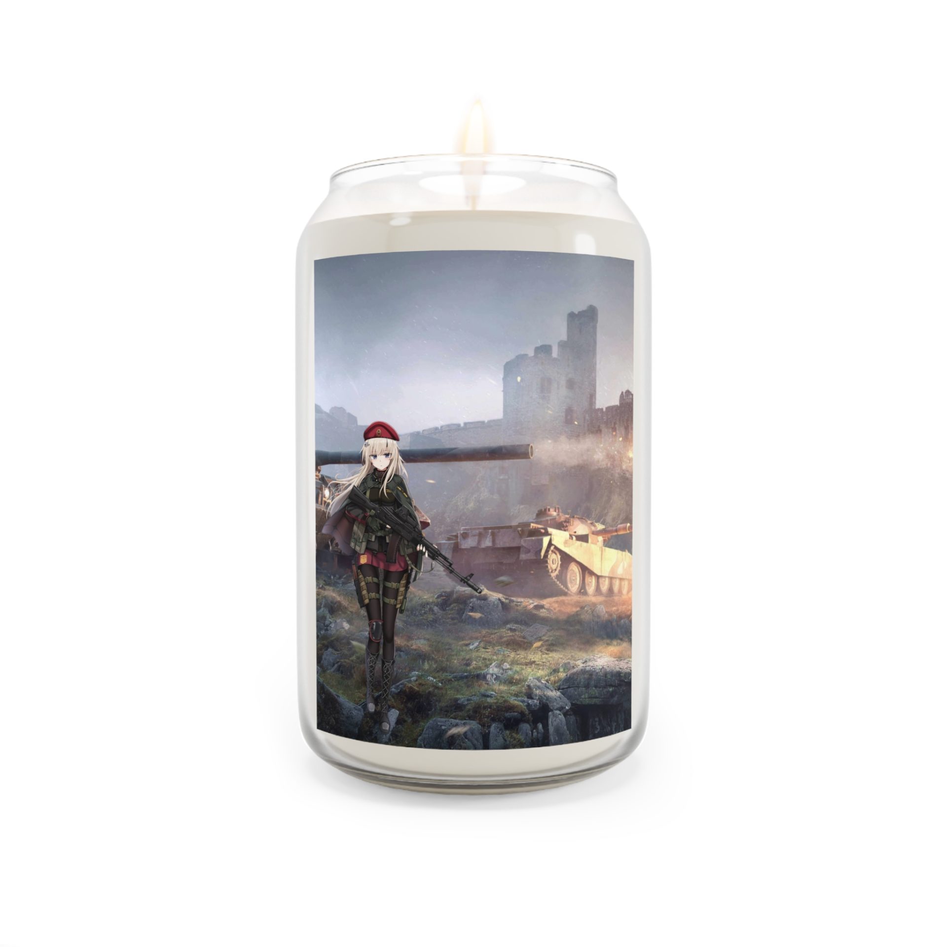 The Tactical Serenity Collection: AK74M-Inspired Premium Soy Candles