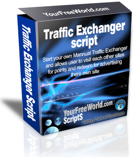 Traffic Exchanger Script - Professional Gradient Image - High Resolution